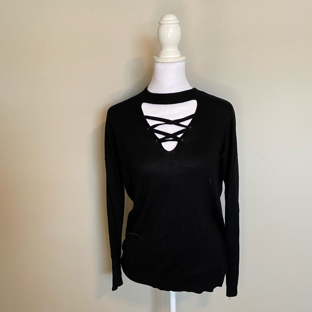 Pink Rose Knit Top